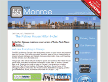 Tablet Screenshot of 55emonroegarage.com